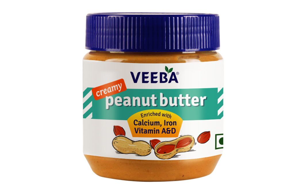 Veeba Peanut Butter Creamy   Plastic Jar  340 grams
